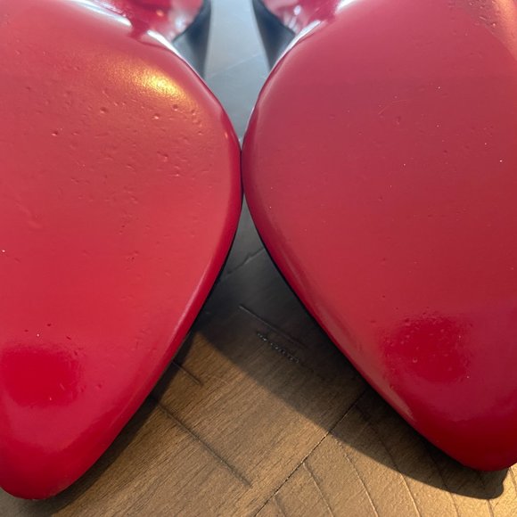 Christian Louboutin Eloise 85 Nappa Shiny Black Size 40 - Excellent Condition - Picture 7 of 10